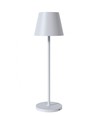 Opladelig bordlampe, udendørs, 2700K, RA97, dæmpbar, hvid - Calida Mini