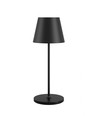 Opladelig bordlampe, udendørs, 2200K-2700K, RA90, dæmpbar, IP54, sort - Calida Nano