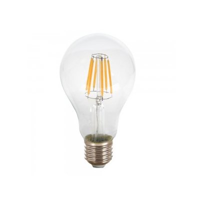 Billede af V-Tac 8W LED Pære - Kultråd, A67, E27 - Dæmpbar : Ikke dæmpbar, Kulør : Neutral
