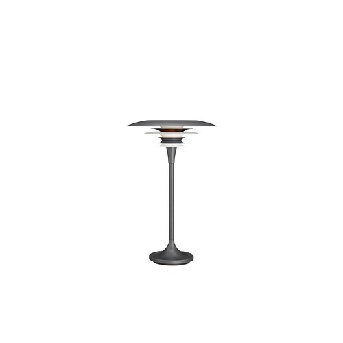 DIABLO bordlampe, G9, Ø30cm, oxid grå