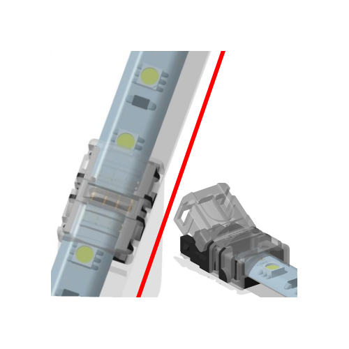 STRIPCLIP 10 mm connector fra RGBstrip til RGBstrip IP65