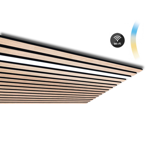ledlys sæt til Akustikpanel - 5 meter ledstrip CCT, inkl aluprofiler