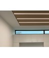ledlys sæt til Akustikpanel - 5 meter ledstrip RGB+WW, inkl aluprofiler