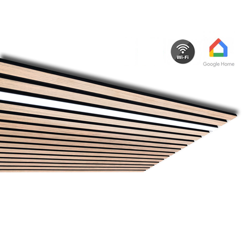 ledlys sæt til Akustikpanel - 5 meter ledstrip Varm Hvid, inkl aluprofiler