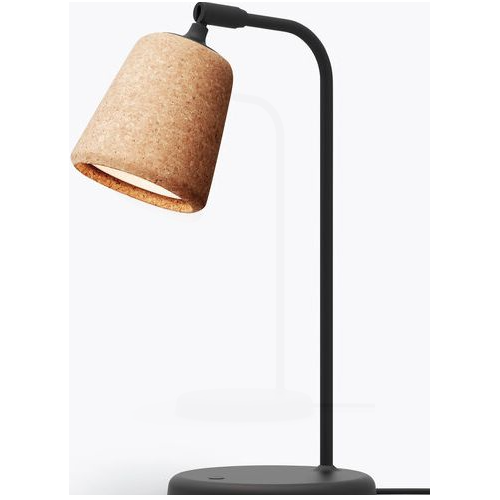 New Works - E14 Bordlampe i galt kork