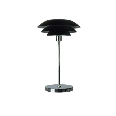 8: DL31 mat sort bordlampe - Dyberg Larsen