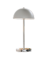 Garda bordlampe i hvid/chrom, genopladelig - Dyberg Larsen