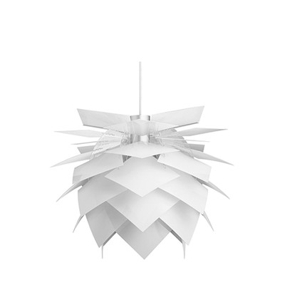 Billede af Pineapple medium pendel i hvid D45 - Dyberg Larsen
