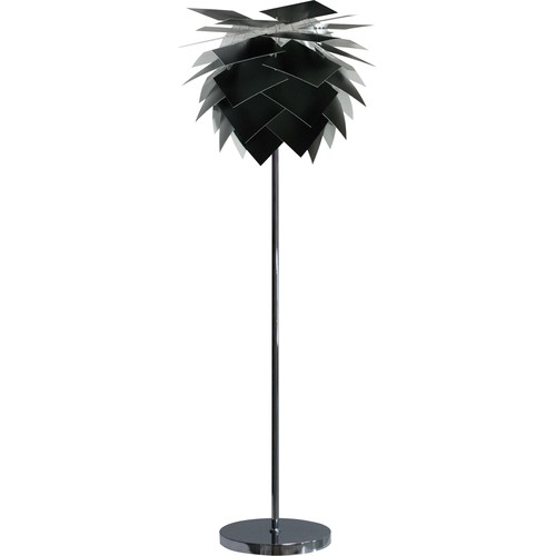 Pineapple medium gulvlampe i sort - Dyberg Larsen