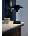 Roma bordlampe i sort, batteri/genopladelig - Dyberg Larsen