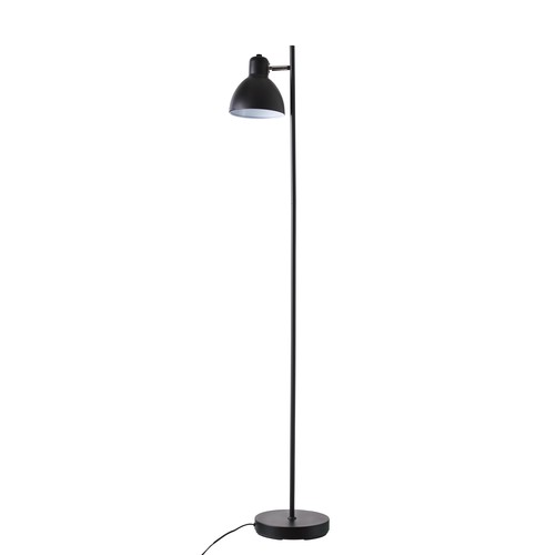 Skagen 1 gulvlampe i mat sort, H143,5 - Dyberg Larsen