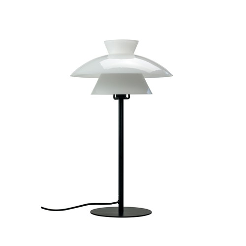 Valby bordlampe i opal, H40 - Dyberg Larsen