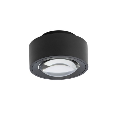 Antidark Easy Lens W120 væg/loftlampe, 13W, 1356lm, RA90+, dimm to warm, sort (1800-3000K)