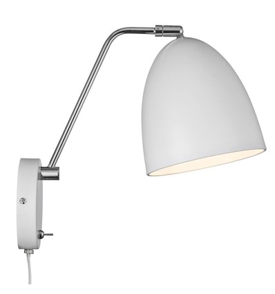 Nordlux ALEXANDER væglampe, E27, hvid
