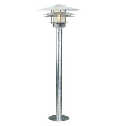 Nordlux AMALIENBORG bedlampe, E27, galvaniseret stål