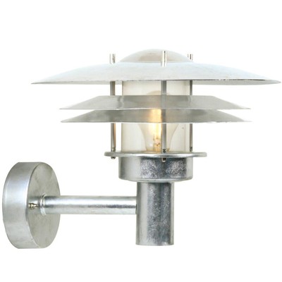 Billede af Nordlux AMALIENBORG væglampe, E27, galvaniseret stål hos LEDProff DK