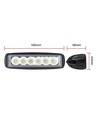 18 watt LED arbejdslampe, kold hvid, 10-36v, 60 grader, IP67