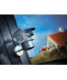 Nordlux Blokhus væglampe, E27, rustfrit stål