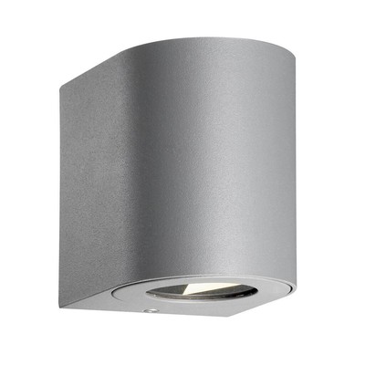 Se Nordlux Canto 2 væglampe, 2x6W, 500lm, grå hos LEDProff DK