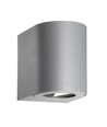 Nordlux Canto 2 væglampe, 2x6W, 500lm, grå