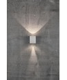Nordlux Canto Kubi 2 væglampe, 2x6W, 500lm, hvid