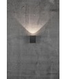 Nordlux Canto Kubi 2 væglampe, 2x6W, 500lm, sort