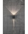 Nordlux Canto Kubi 2 væglampe, 2x6W, 500lm, sort