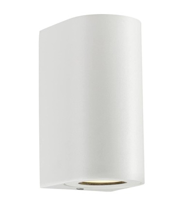 Nordlux Canto Maxi 2 væglampe, 2xGU10, hvid