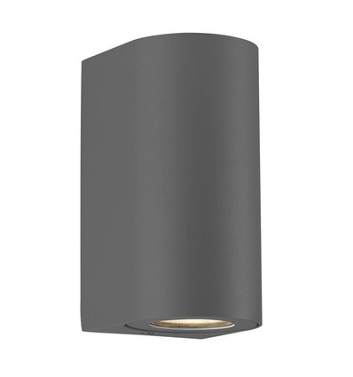 Nordlux Canto Maxi 2 væglampe, 2xGU10, grå