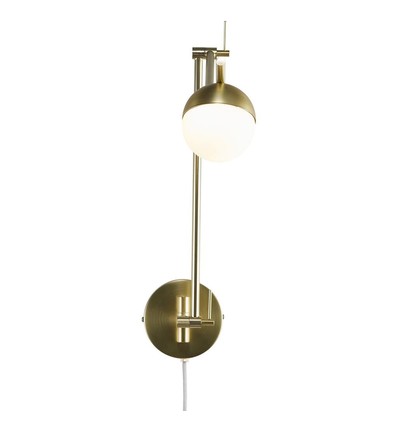 Nordlux Contina væg/loftlampe, G9, messing