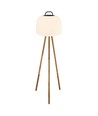 Nordlux Kettle-Tripod 110-Gulvstander, Natur