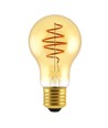 Nordlux Pære-DEKO E27 A60 SPIRAL BedARD 4,5W dæmpbar, Guld