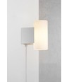 Nordlux Mona væglampe, hvid, 10W, 800lm, 3-trins dæmp