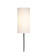 Nordlux Mona væglampe, sort/hvid, 10W, 800lm, 3-trins dæmp