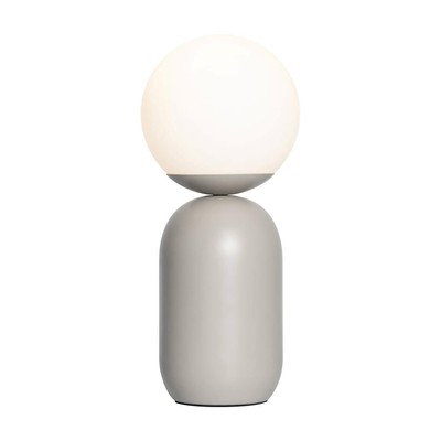 10: Nordlux Notti bordlampe, E14, grå