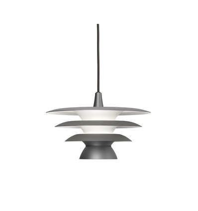 DA VINCI Pendellampe Ø30 cm, E14 - oxidgrå