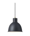 Nordlux Pop Rough Pendel E27, Grå