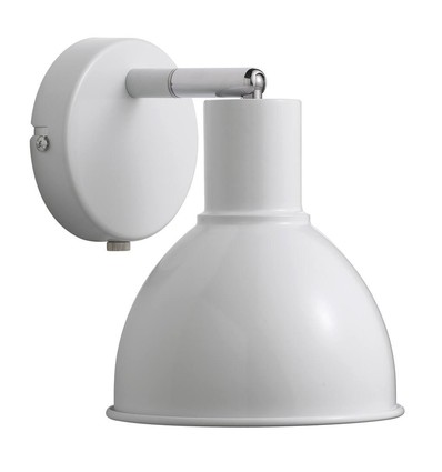 Nordlux Pop Væglampe E27, Hvid