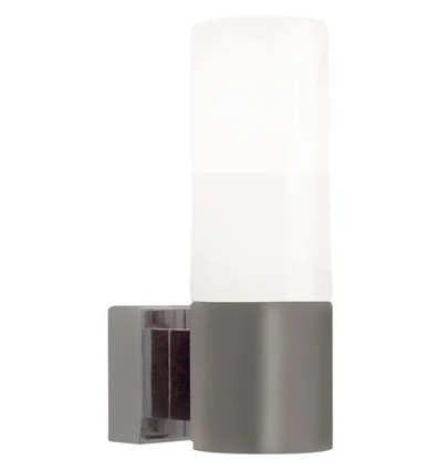 Nordlux Tangens Enkelt Væglampe E14, Børstet stål