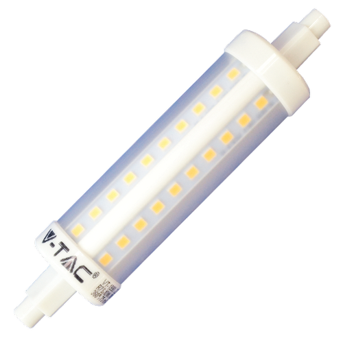 V-Tac R7S LED pære - 7W, 118mm, 230V, R7S