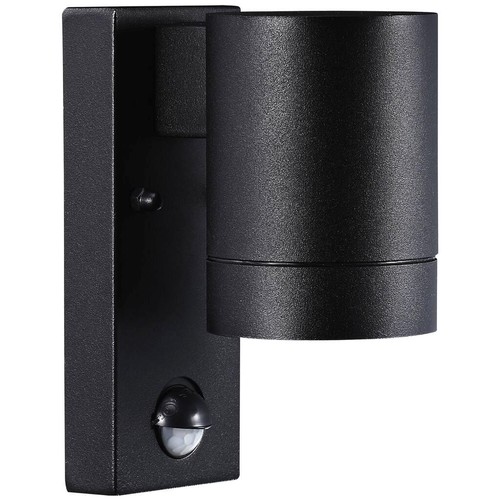 Nordlux Tin Maxi Væglampe med sensor, GU10, Sort