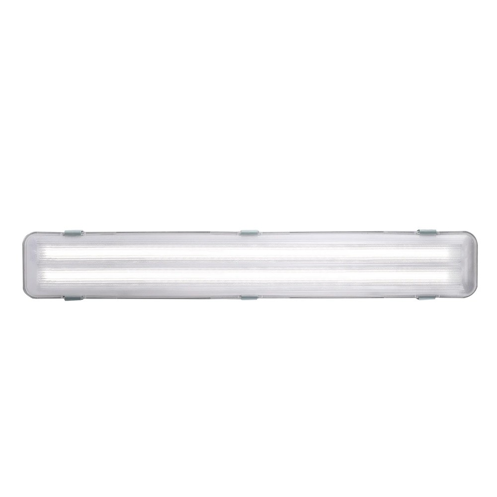 Billede af Nordlux Works 60cm, 2x9W, 4000K, 850m, IP65 grå