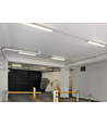 120cm Armatur + 2x LED rør T8 - IP65, gennemfortrådet