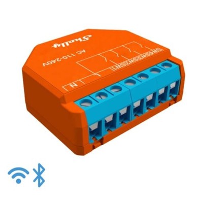 Billede af Shelly Plus I4 - WiFi inputmodul, 4 kanaler (110-230V) hos LEDProff DK