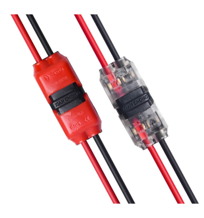 Kabelsamler - IP40, 2-ledet til løse ledninger, sort