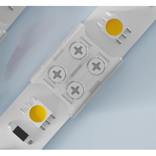 LED strip skruesamler - 8mm, enkeltfarvet, IP20, 5V-24V