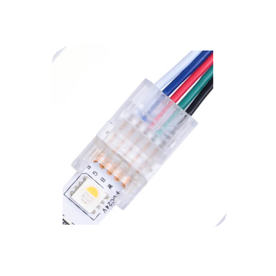 Se LED strip samler til løse ledninger - 10mm, RGBW, IP20, 5V-24V hos LEDProff DK