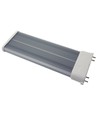 Outlet: 23cm / 18W LED lysstofrør 2G10-PRO23, 2G10 - 155lm/w