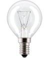 25W glødepære E14 klar - 260lm, dæmpbar, P45