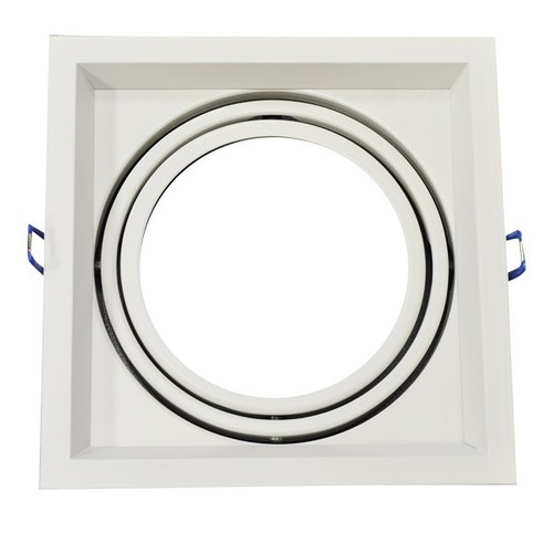 V-Tac indbygningsspot - Hvid, 17,4 x 17,4 cm, G53 AR111